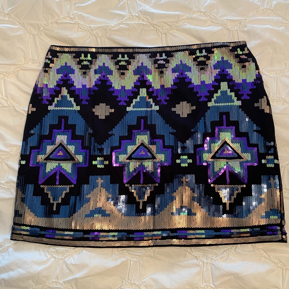 Express Aztec Skirt